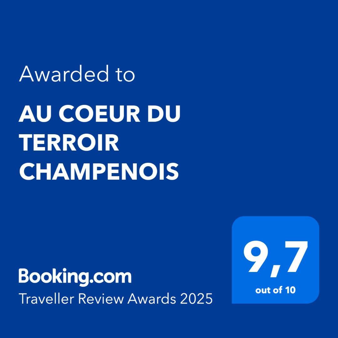 Au Coeur Du Terroir Champenois Villa Chavot-Courcourt Luaran gambar
